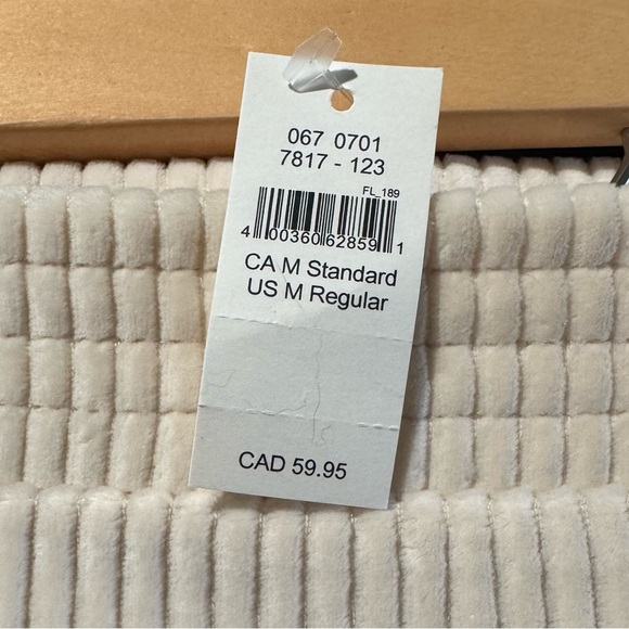 Aerie Flare Pants Medium Cream Cotton/Poly Super Soft New with Tags AE - Picture 2 of 3